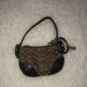 Mini Coach Keychain/ Coin Purse